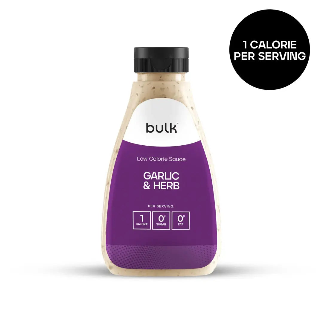 Bulk Low Calorie Sauce, Garlic & Herb flavour, 425ml