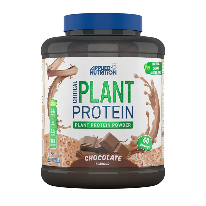 Applied Nutrition Critical Plant 1.8kg vegan plant protein tub