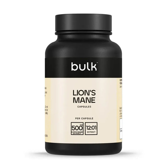 Bulk Lion's Mane Capsules 500mg, 90 capsules