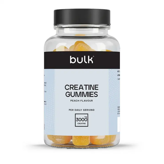 Bulk Creatine Gummies, Peach flavour, 60 tablets
