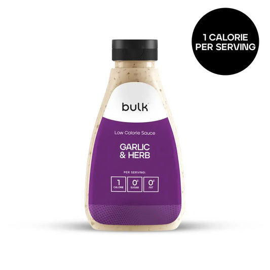 Bulk Low Calorie Sauce, Garlic & Herb flavour, 425ml