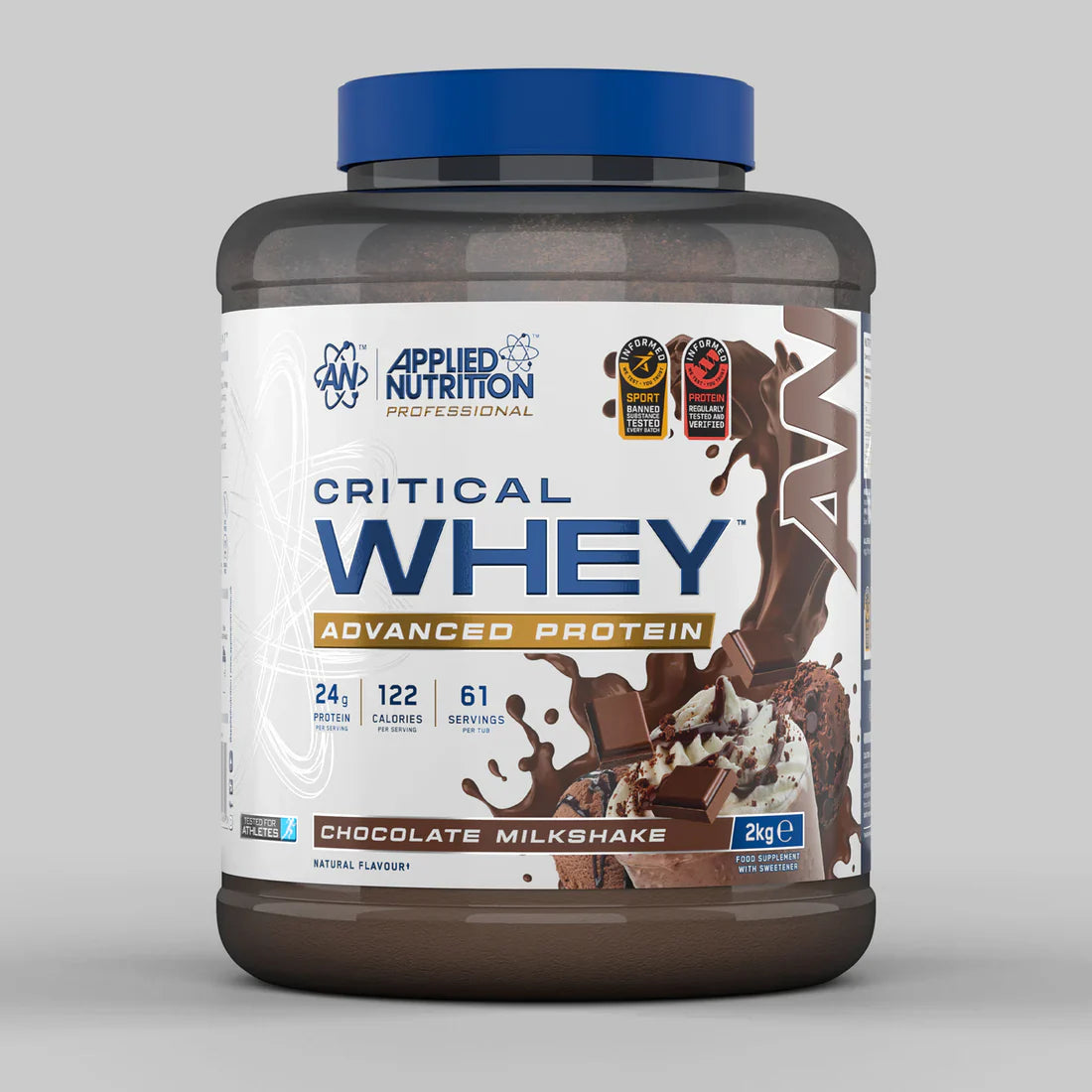 Applied Nutrition Critical Whey, Chocolate Milkshake flavour, 2kg