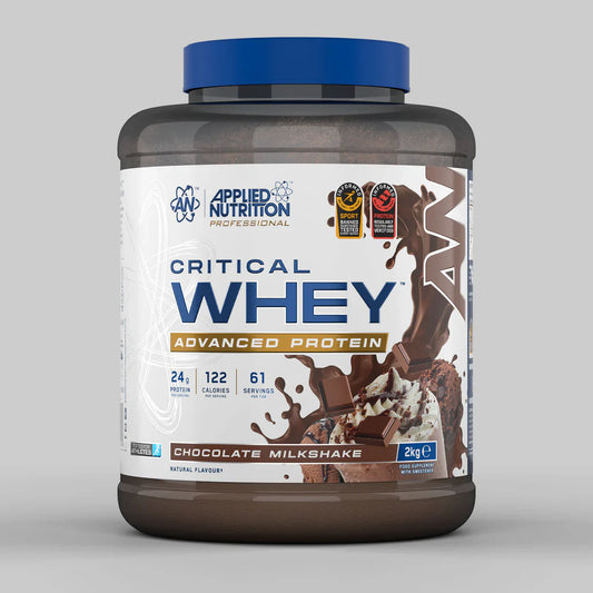 Applied Nutrition Critical Whey, Chocolate Milkshake flavour, 2kg