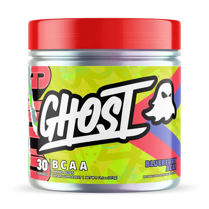 Ghost BCAA V2 330g branched chain amino acid supplement tub