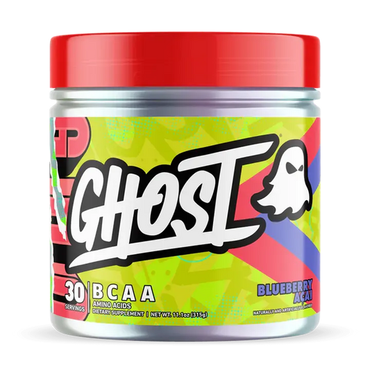Ghost BCAA V2 330g branched chain amino acid supplement tub