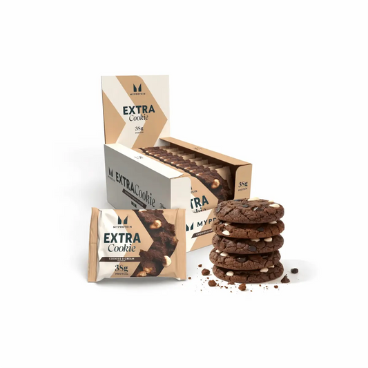 MyProtein Performance Cookie, Cookies and Cream flavour, 12x75g