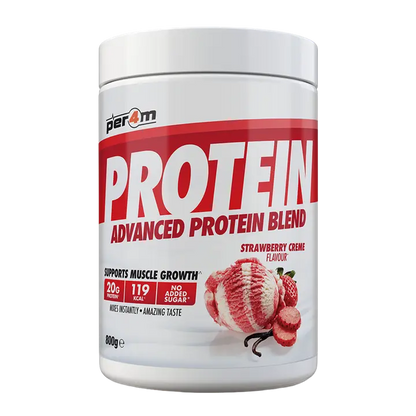 Per4m Advanced Protein 800g tub, whey protein powder