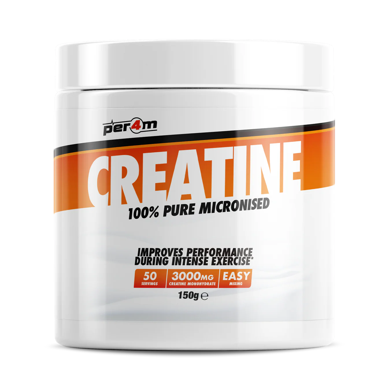Per4m Creatine Monohydrate powder, Unflavoured, 80 servings