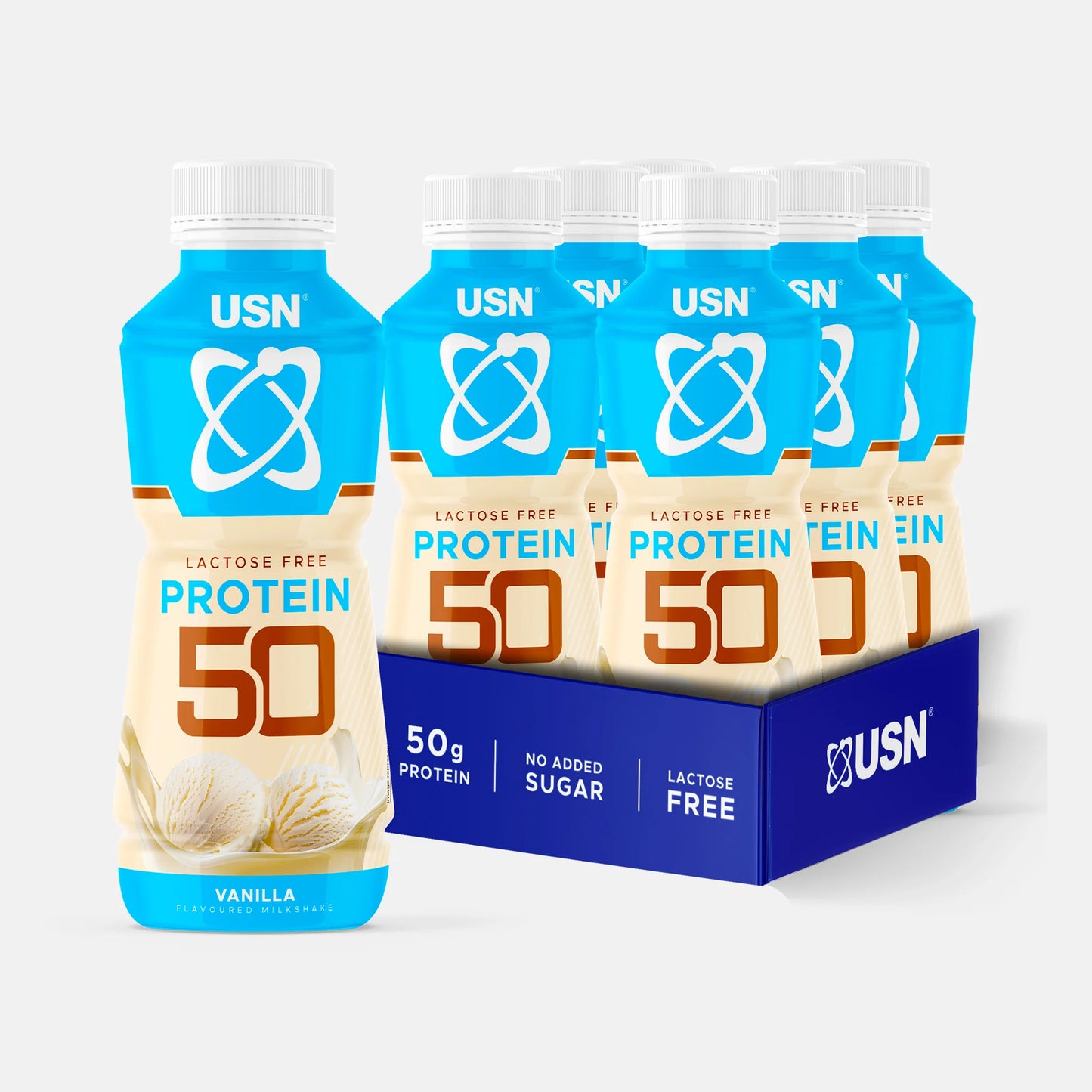 USN Trust Protein 50 ready-to-drink shake - Vanilla flavour, 500ml