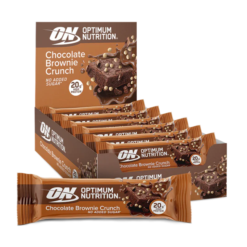 Optimum Nutrition Crunch Bar - Marshmallow flavour, 10x65g