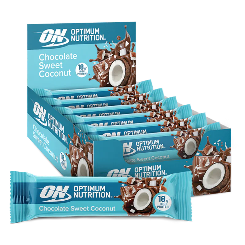 Optimum Nutrition Crunch Bar - Choc Brownie flavour, 10x65g