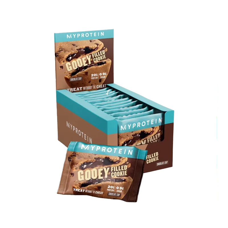 MyProtein Filled Cookie - Chocolate Chip flavour, 12x75g