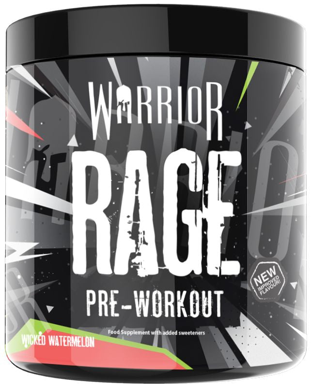 Warrior Rage Pre-Workout powder - Watermelon flavour, 392g