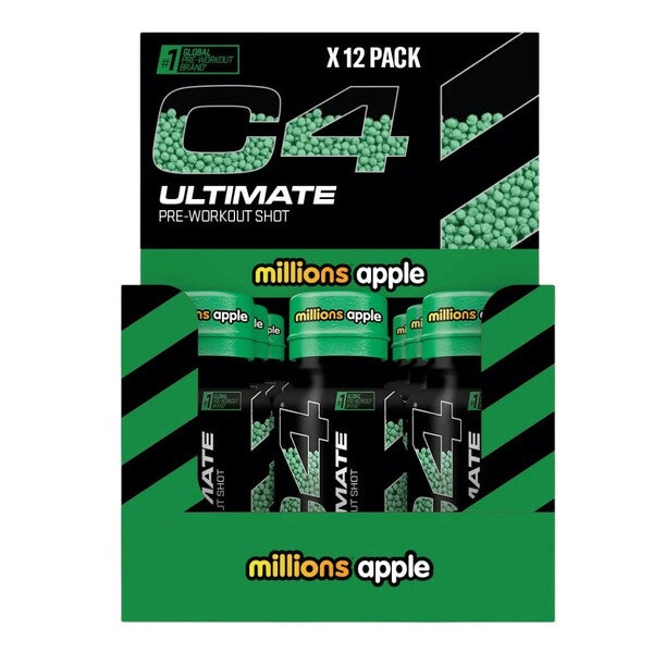 Cellucor C4 Ultimate Shot - Tutti Frutti flavour, 12 pack case