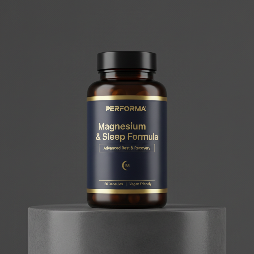Magnesium and Sleep Formula bottle