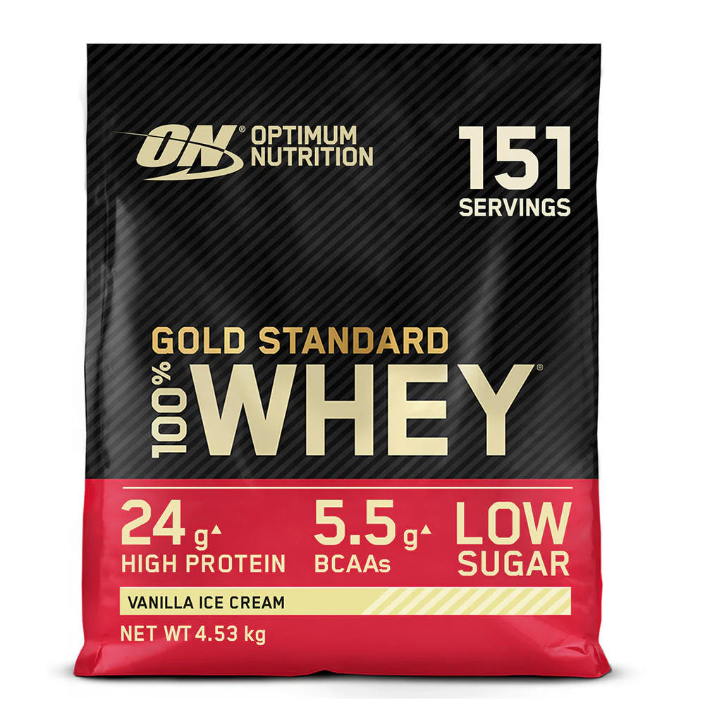 Optimum Nutrition Gold Standard 100% Whey - Vanilla Ice Cream flavour, 780g