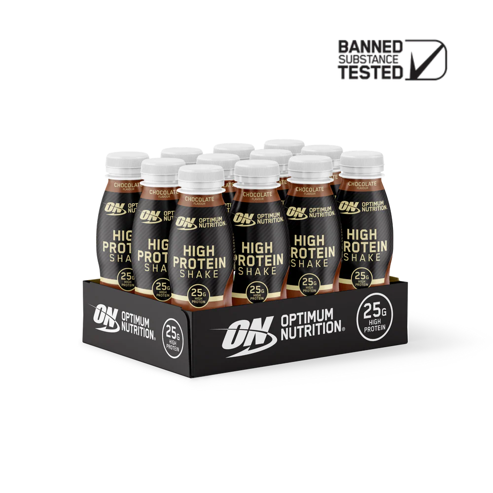 Optimum Nutrition Protein Shake - Chocolate flavour, 500ml
