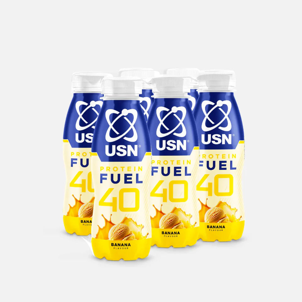 USN Protein Fuel 40 ready-to-drink shake - Banana flavour, 500ml